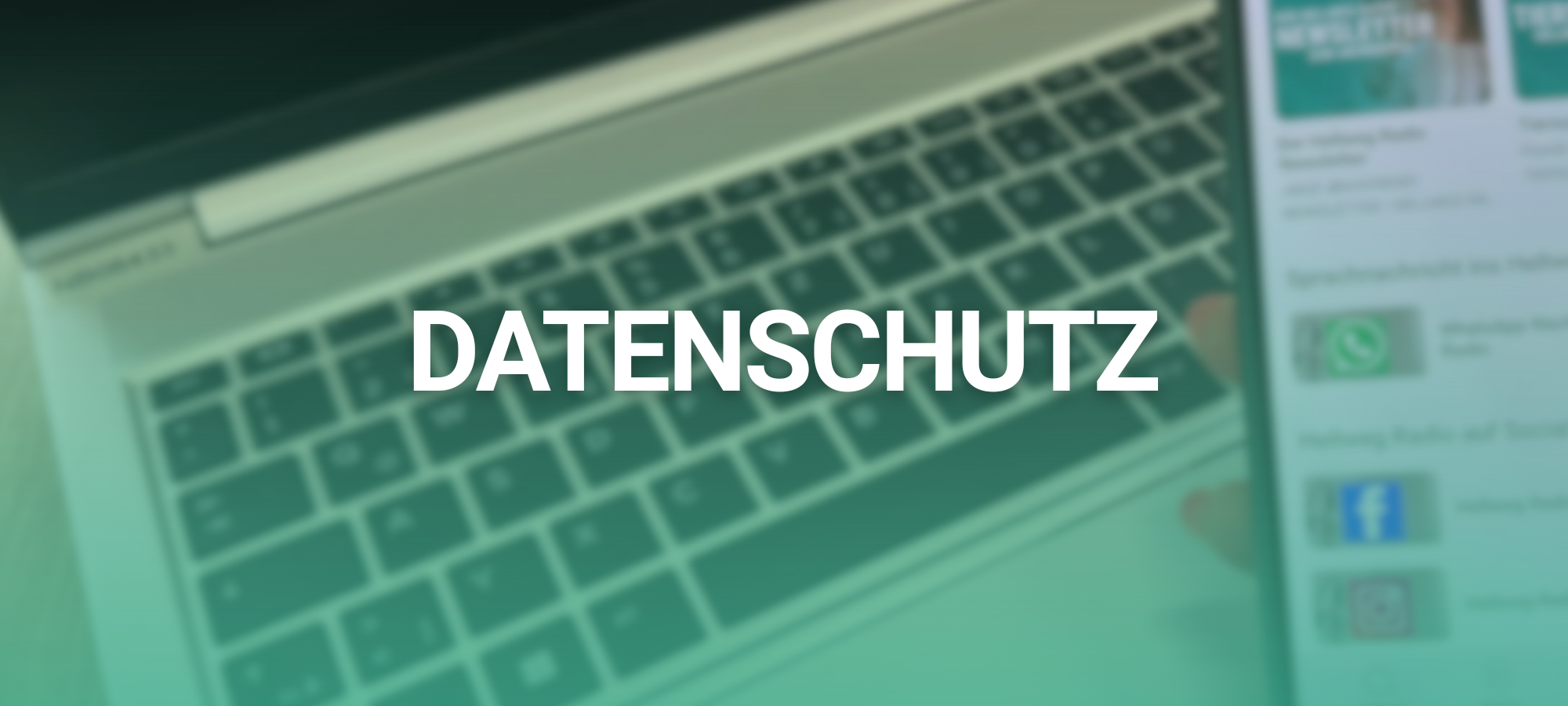 Datenschutz