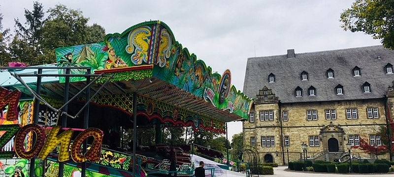 Letzter Tag der Schlosskirmes