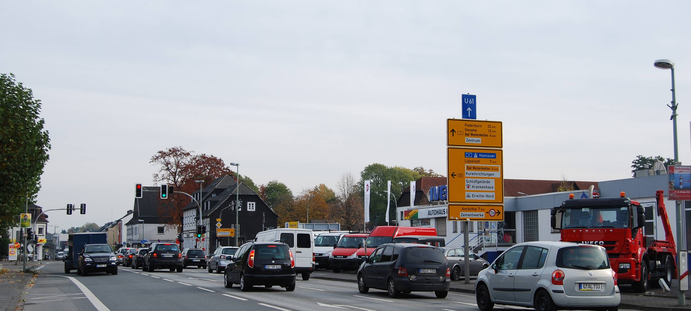 Verkehrszählungen zur Ortsumgehung Erwitte