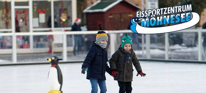 Eislaufsaison am Möhnesee eröffnet