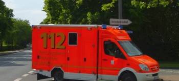 Unfall mit Planwagen und Motorrad auf Hammer Landstraße