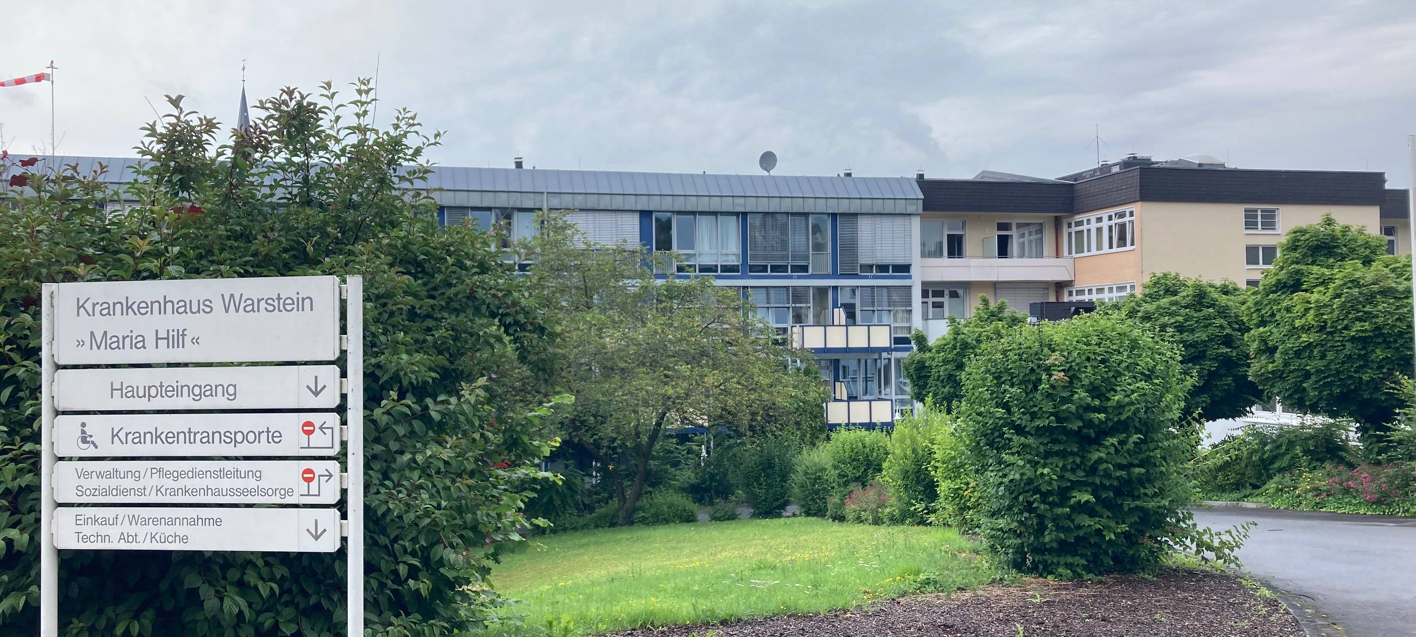 Besuchsverbot im Warsteiner Maria-Hilf-Krankenhaus