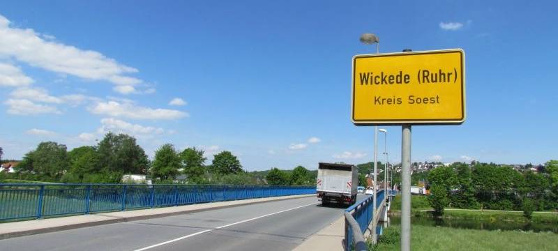 Wickede hat bewegte Starkregenkarte