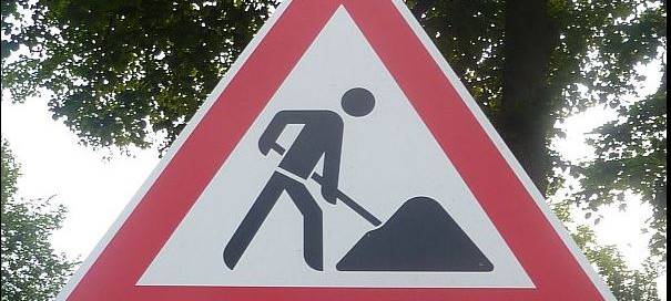 L856 aufgrund von Straßenarbeiten gesperrt