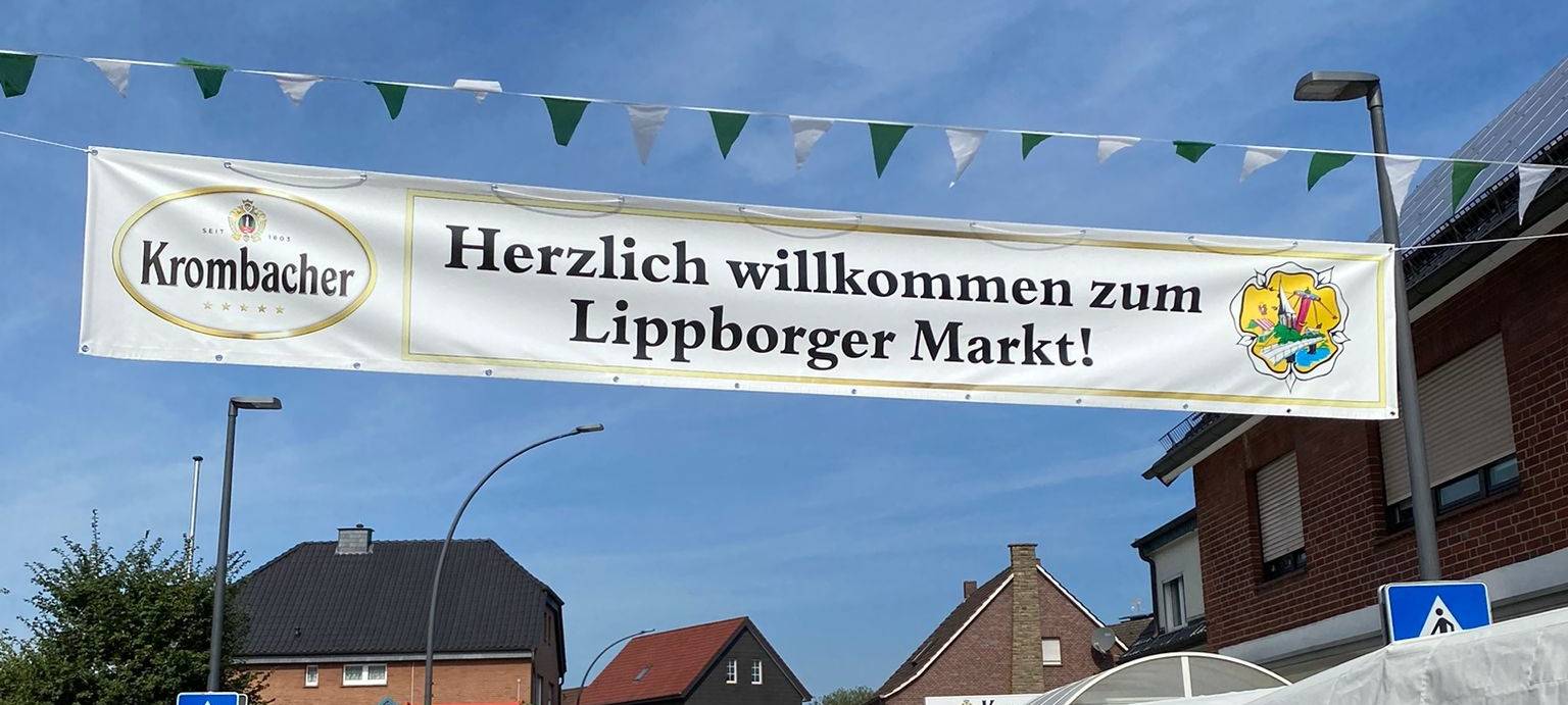 Lippborger Markt 2026: Sperrungen und Programm