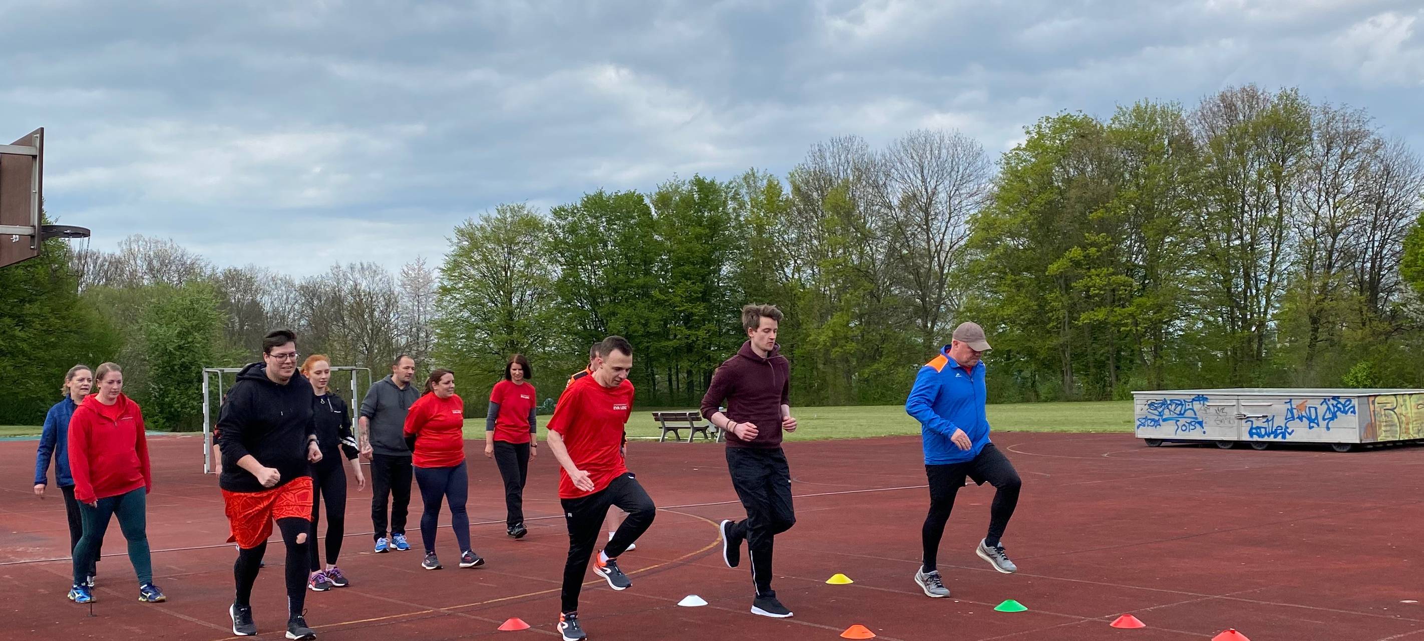 Das erste Training mit Laufcoach Bernd Schiermeister