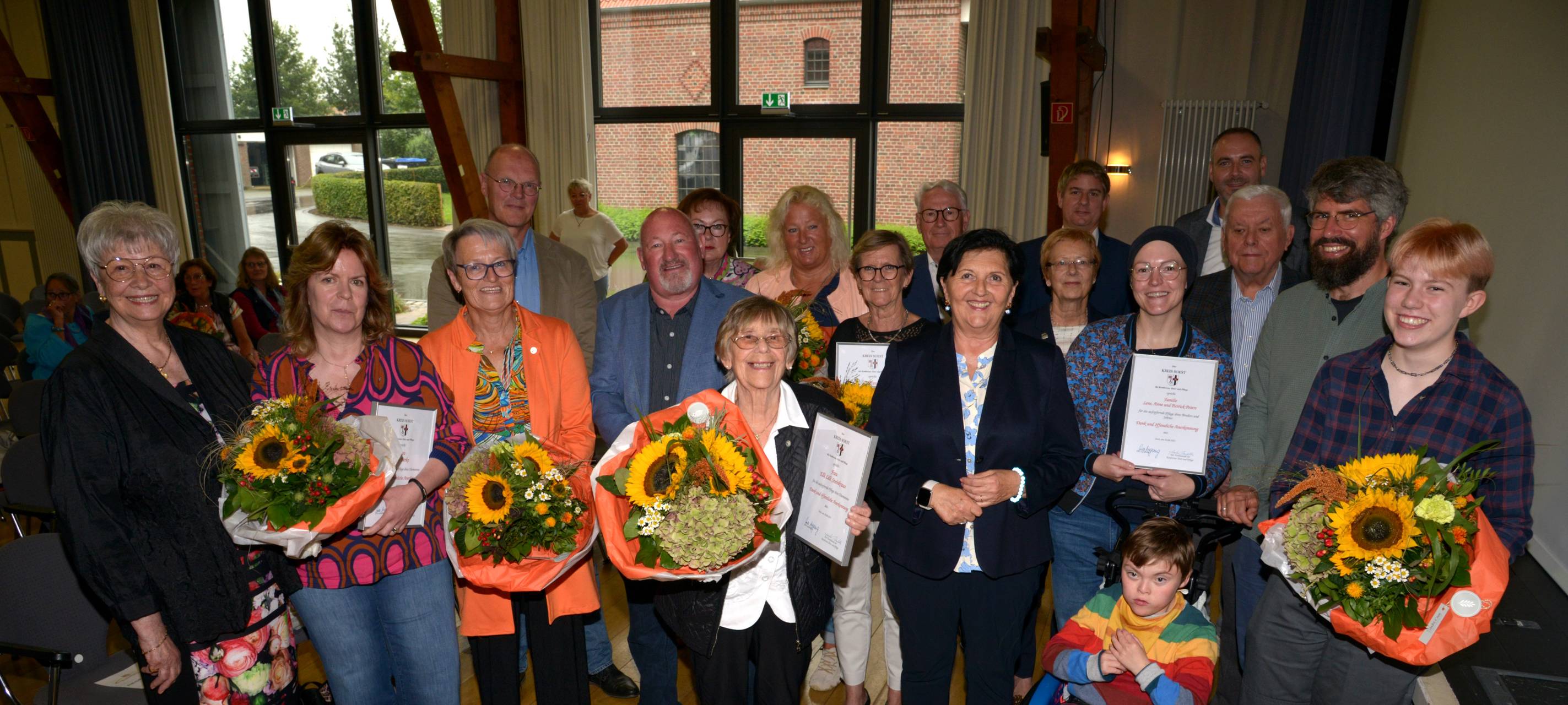 Pflegende Angehörige im Kreis Soest wurden geehrt