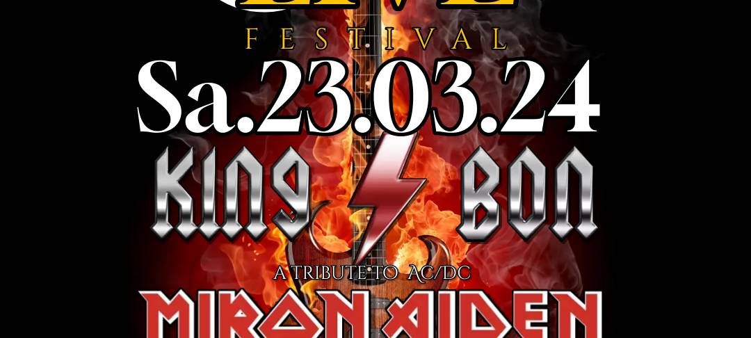 ROCK LIVE - King Bon (AC/DC Tribute) & Miron Aiden (Iron Maiden Tribute)