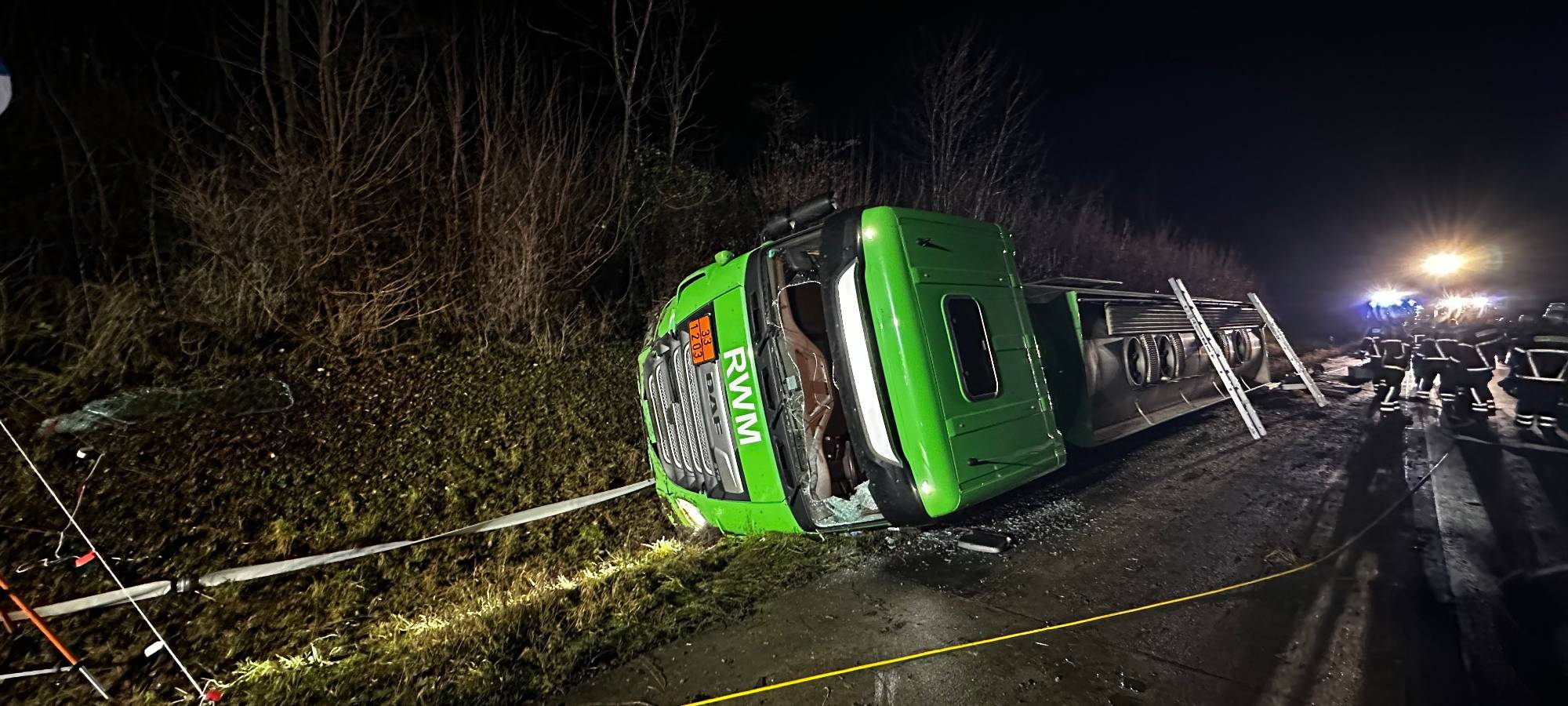 Auf der A44 bei Soest gab es einen Unfall.