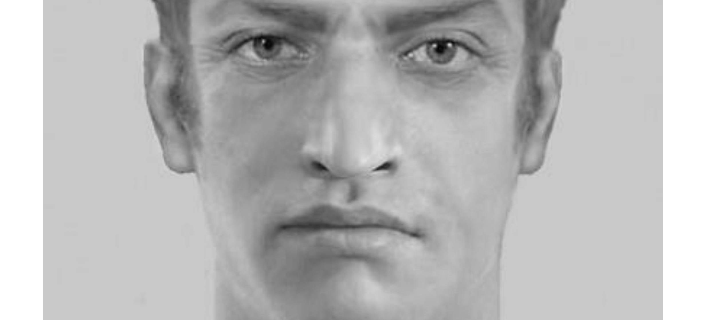 Ein Phantombild des Mannes, der 1990 auf Eva K. eingestochen und sie bei Möhnesee-Ellingsen zurückgelassen hat.