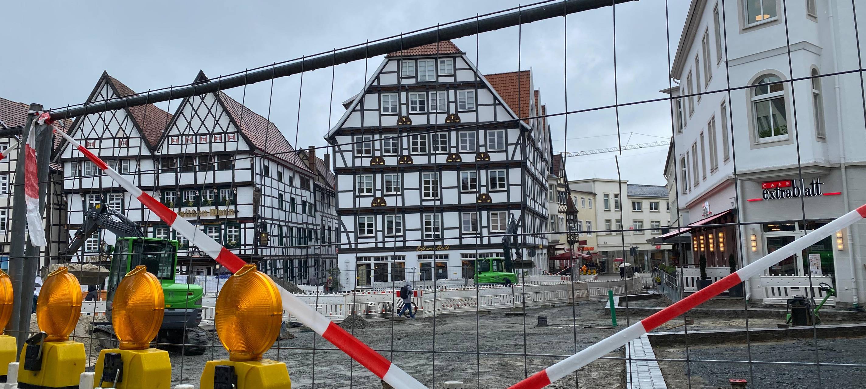 Fortschritte bei Marktplatzsanierung in Soest