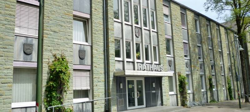 Das Rathaus der Stadt Warstein.