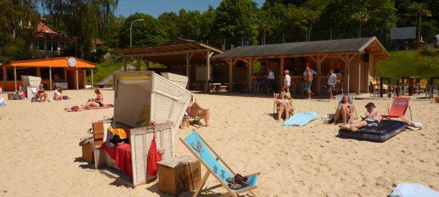 Die Eventlocation "Uferlos" am Möhnesee.