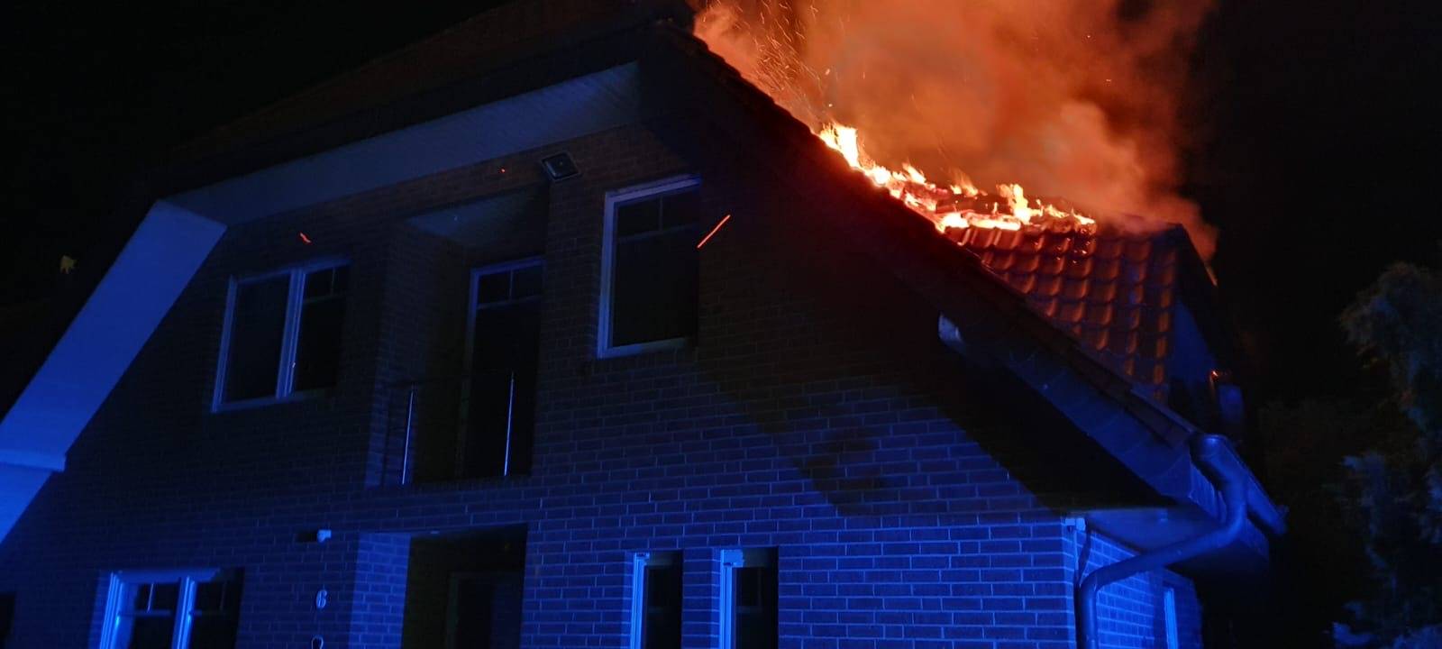 Großbrand in Geseke
