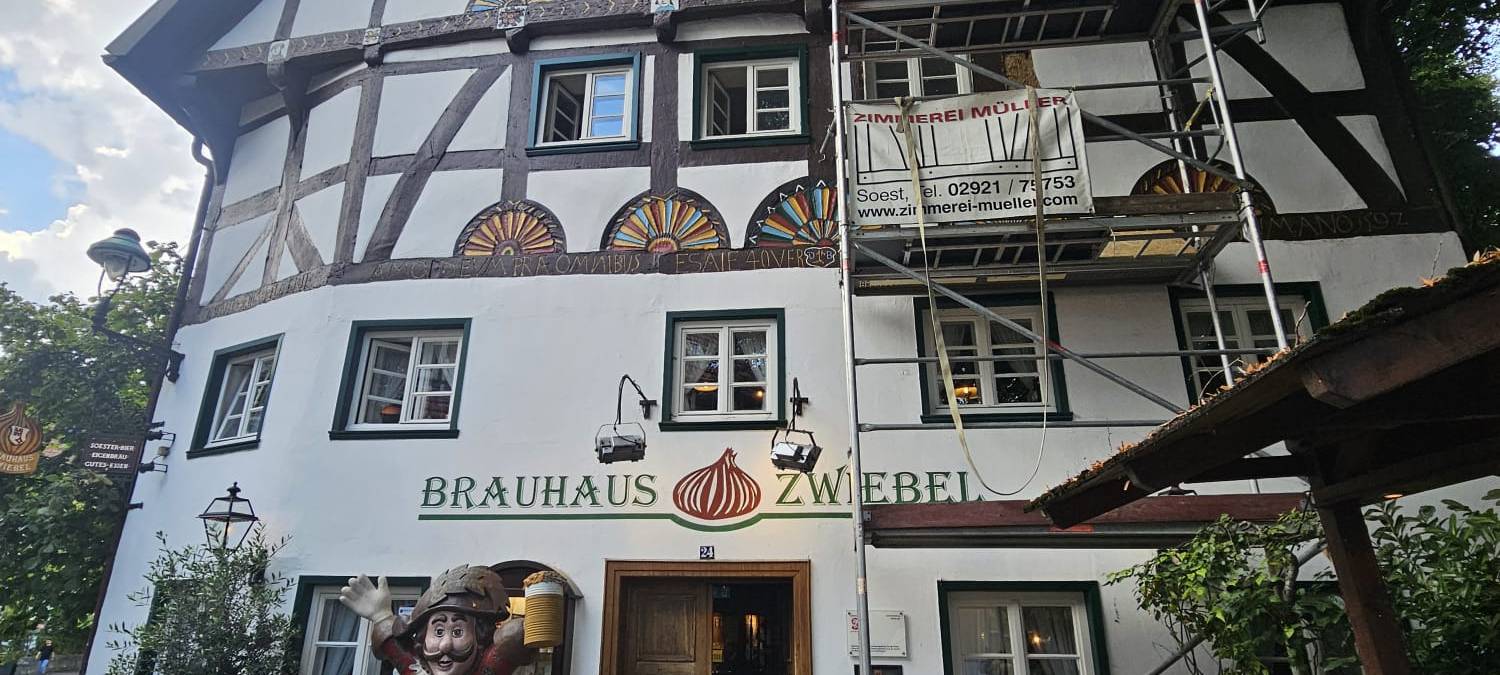 Das Brauhaus Zwiebel in Soest.
