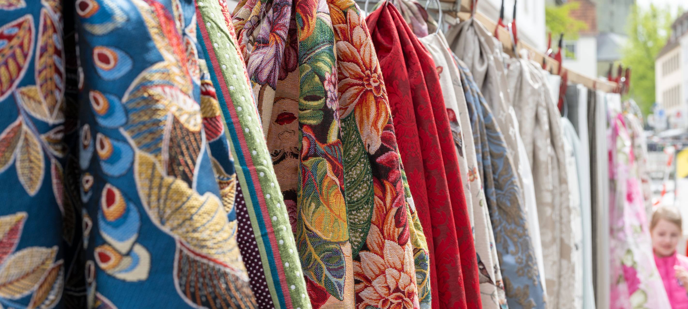 Deutsch-holländischer Stoffmarkt