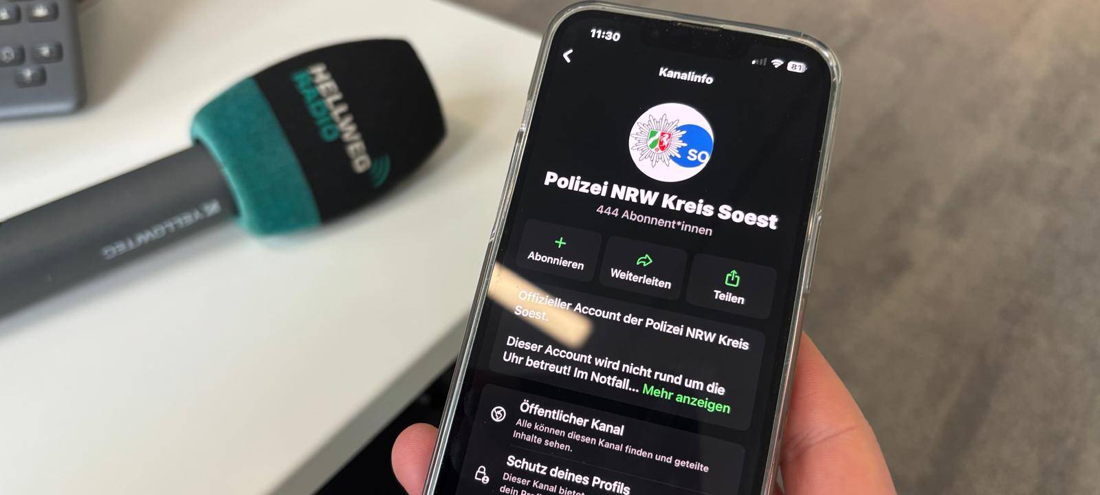 Polizei Kreis Soest jetzt auch auf WhatsApp erreichbar