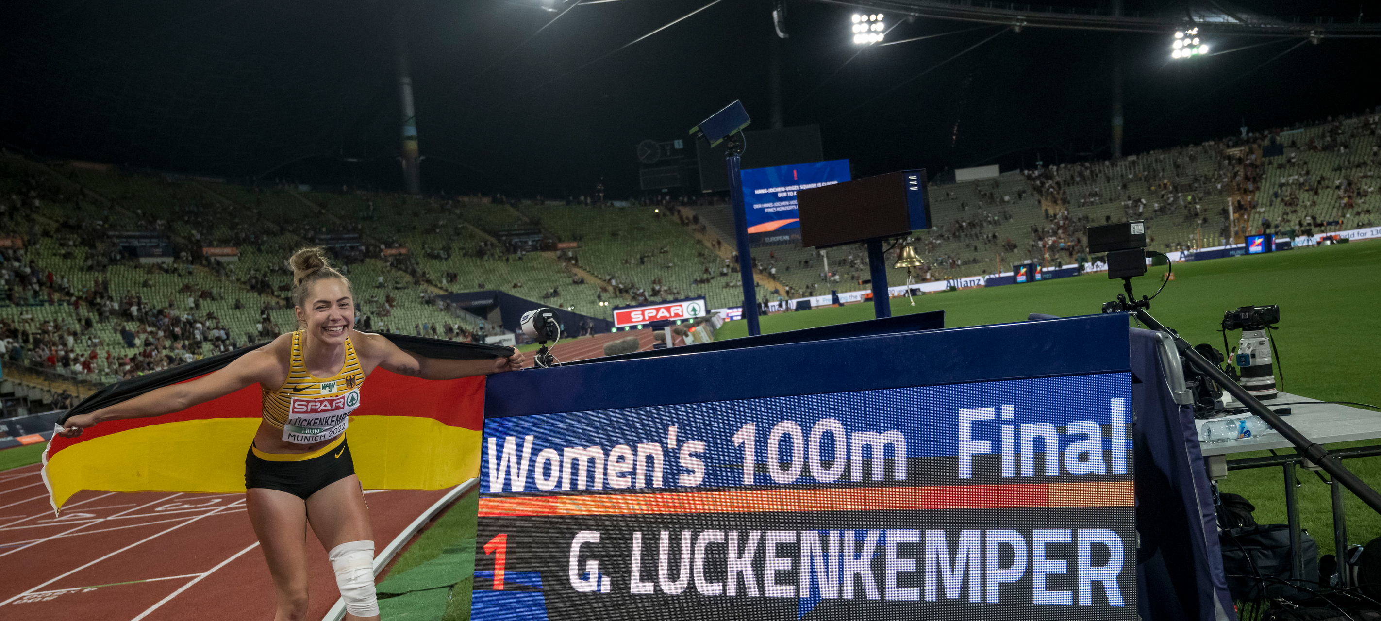 Lückenkemper verteidigt EM-Titel
