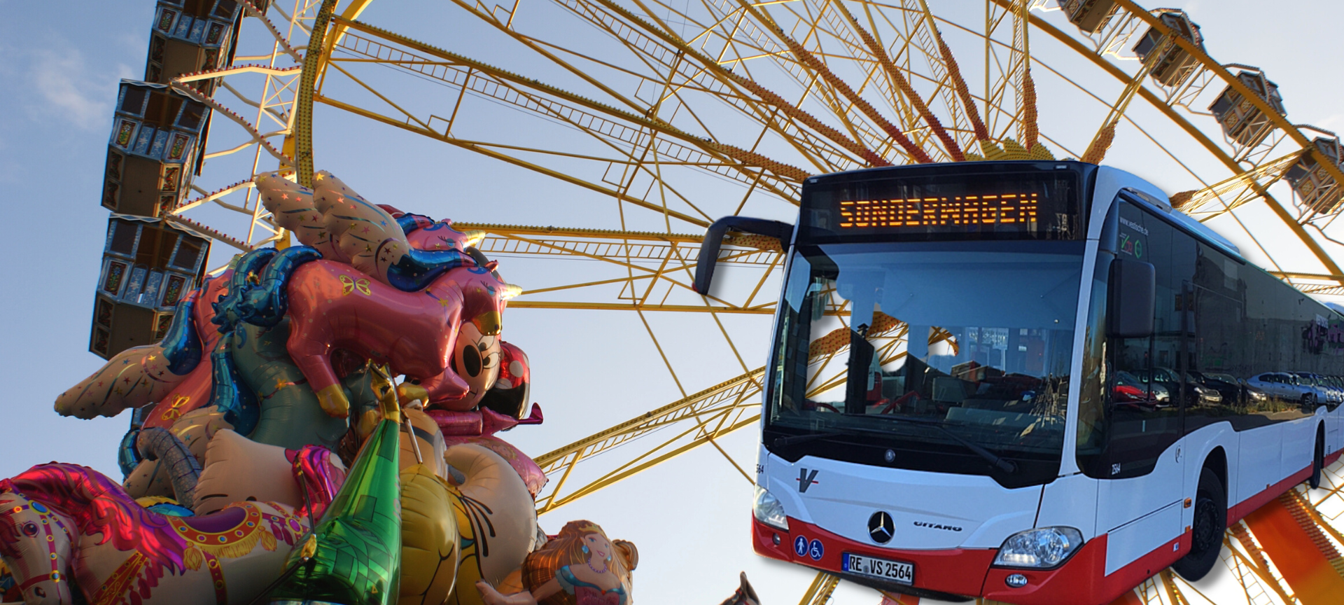 Sonderbusse für die Soester Allerheiligenkirmes.
