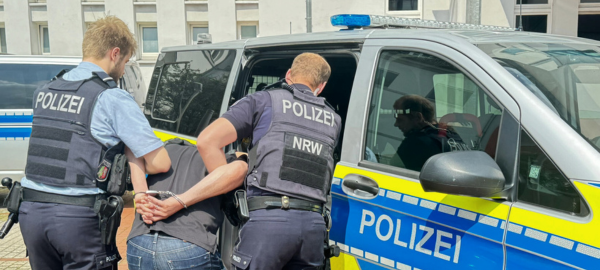 Explosion unter Brücke bei Werl