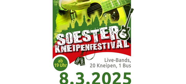 Kneipenfestivals im Kreis Soest 2025